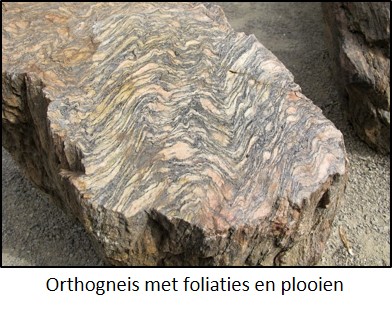 0 G 401 Gneis 8 Orthogneis zie foliaties en plooien Small