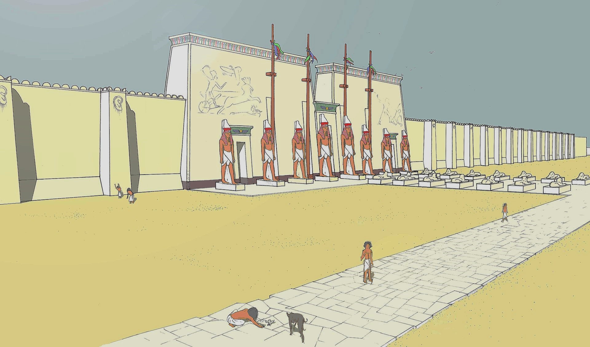 Tempel Ptah in Memphis
