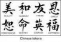 Schrift Chinees 2 tekst nw