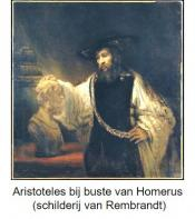 Aristoteles en Homerus
