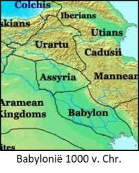 Babylonië 1000 v. Chr. tekst