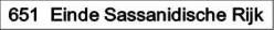Einde Sass. Rijk