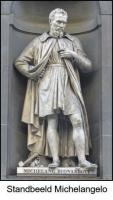 Michelangelo Standbeeld 1 tekst