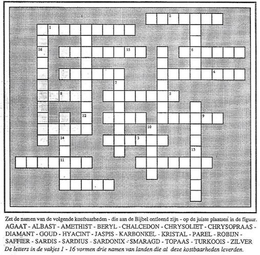 Puzzel Mineralen 1