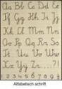 Schrift Alfabet 1 tekst